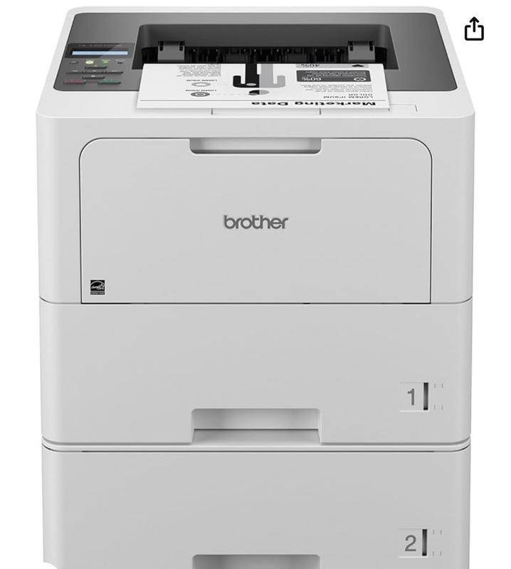 Brother HL- L2350DW Laser Printer Unboxing and Wireless Setup