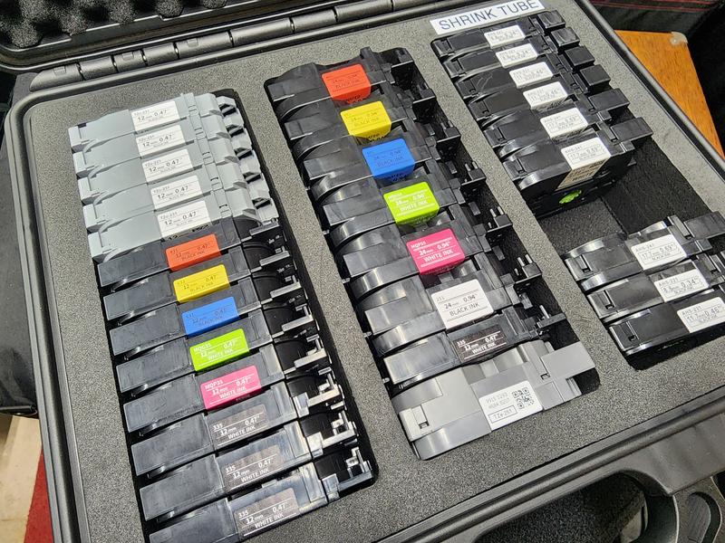 TZe cartridge case available on Amazon