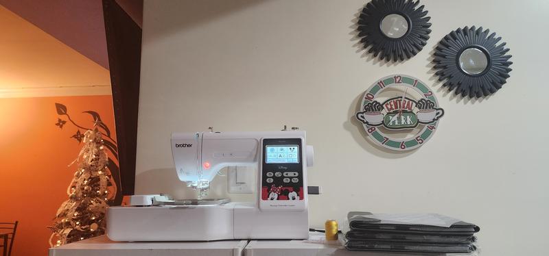 Brother Embroidery Machine, PE550D, 125 Built-in Designs including 45 –  Waleska Carlo Art Studio & Gallery