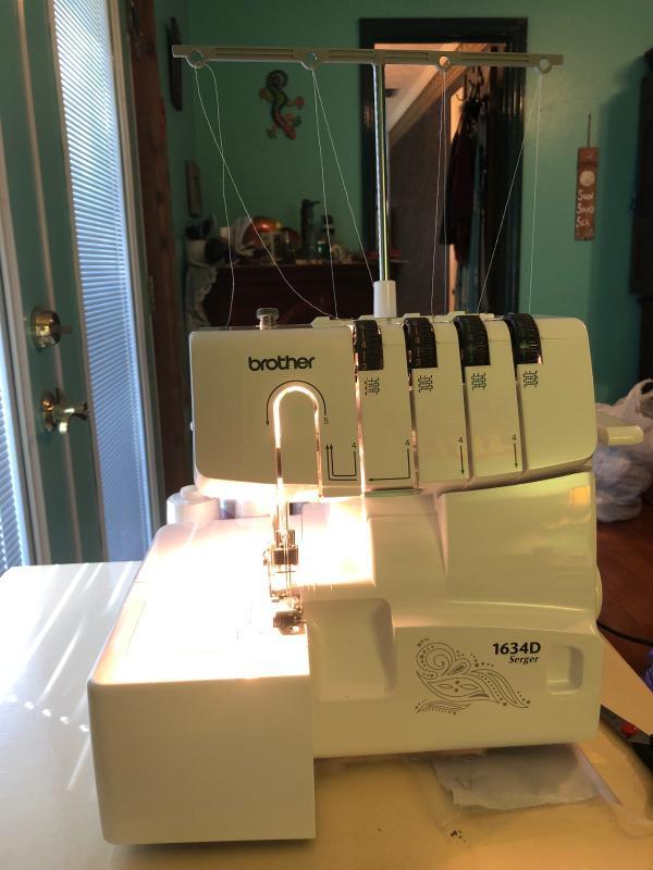 Brother 1634D 3 / 4 Thread Serger with Differential Feed