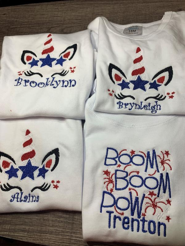 Just a few shirts I made on Zeldsa aka Brother PRS100