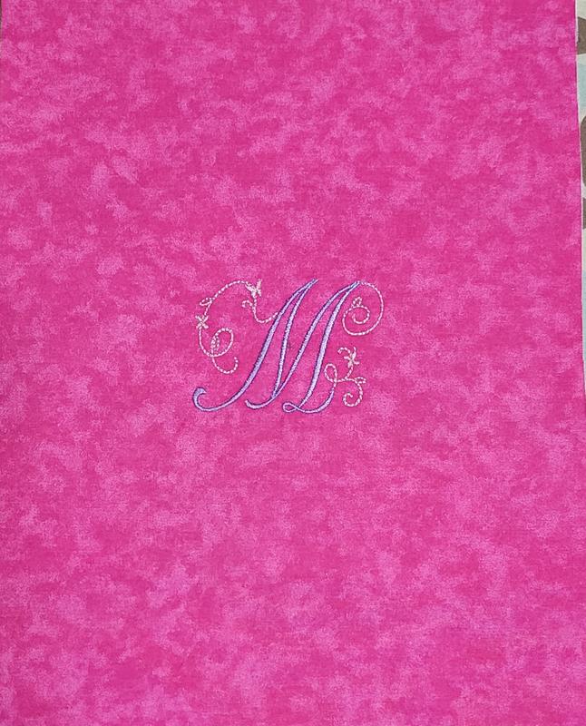 This was a test to see how the machine worked, and how easy or difficult it its.  It worked so well that I will use this piece in a project!