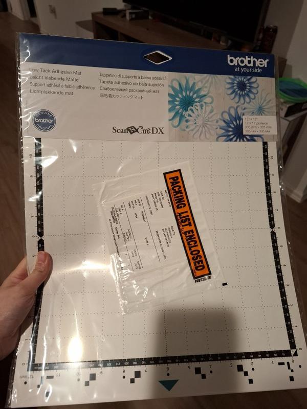 Brother CADXMATLOW12 | 12 in x 12 in Low Tack Adhesive Mat