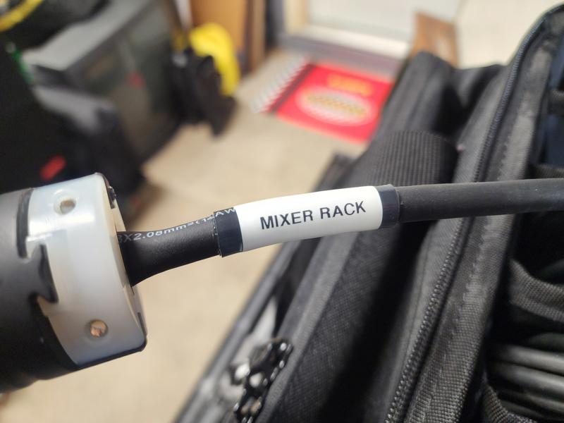 Shrink tube label