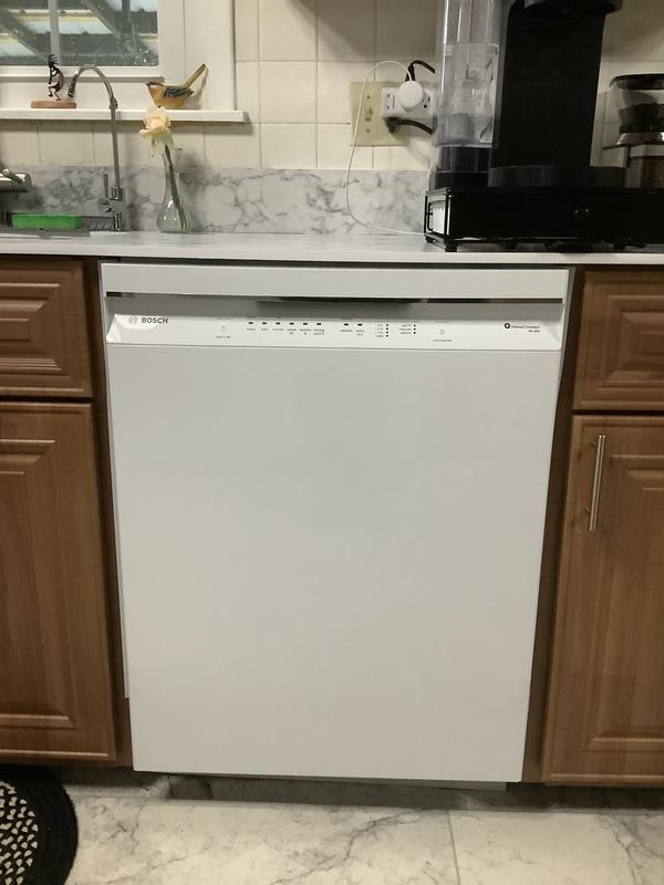 Reviews for Bosch 300 Series 24 in. White Front Control Tall