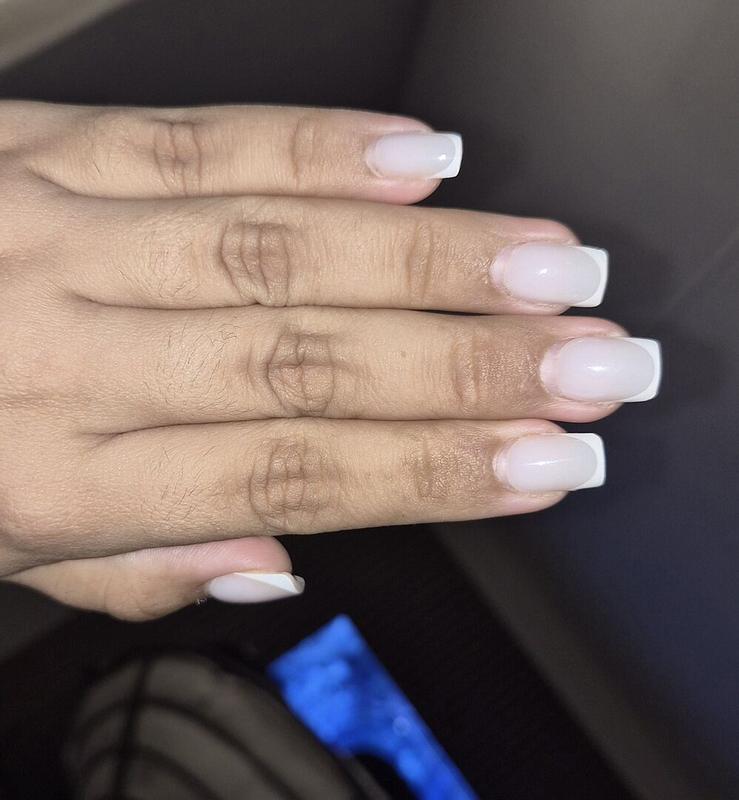 Customer photo for "Parecen acrílicas"