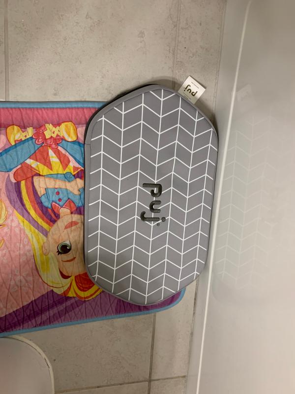 Puj® Pad Bath Kneeler in Herringbone buybuy BABY