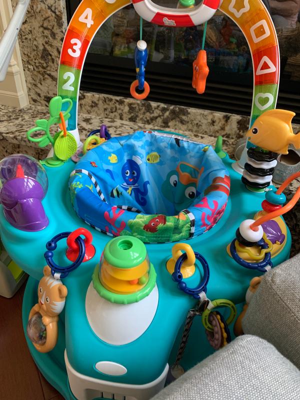 Baby Einstein™ 2in1 Lights & Sea Activity Gym & Saucer Bed Bath