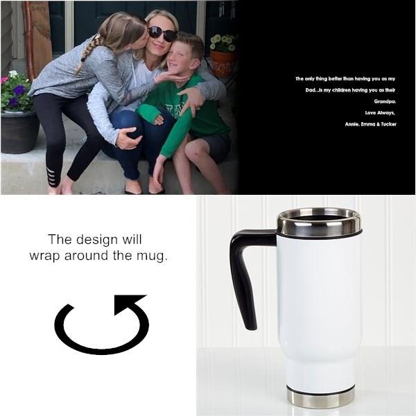 Photo Sentiments For Him 14 oz. Commuter Travel Mug Bed Bath & Beyond
