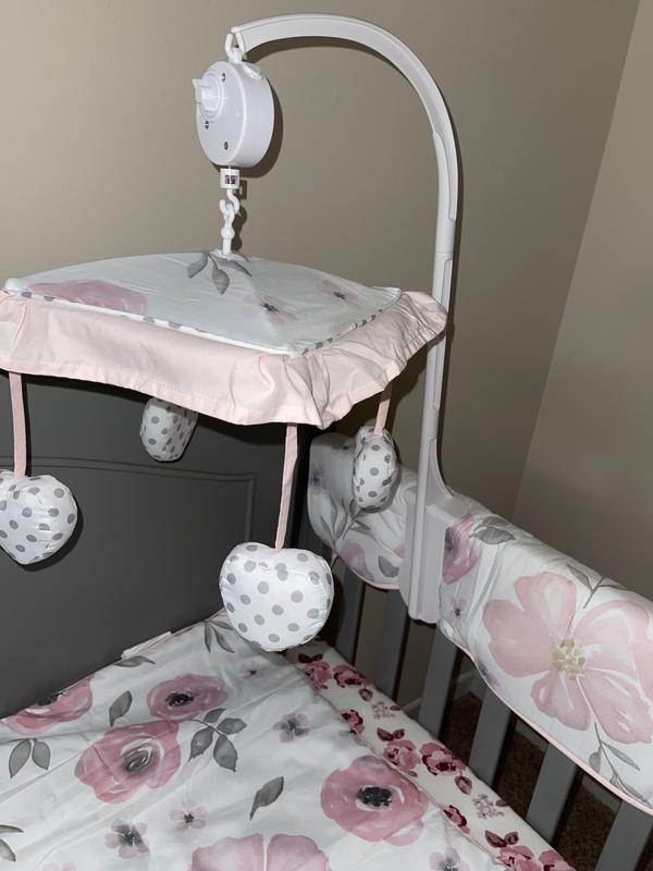Sweet Jojo Designs® Watercolor Floral Crib Bedding Collection in Pink