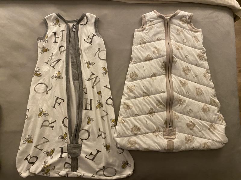 Burt's Bees Baby® Beekeeper™ Organic Cotton Wearable Blanket in Navy buybuy BABY