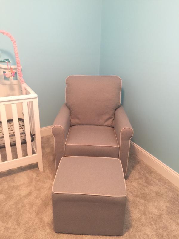 DaVinci Maya Swivel Glider and Ottoman Set Bed Bath and Beyond Canada