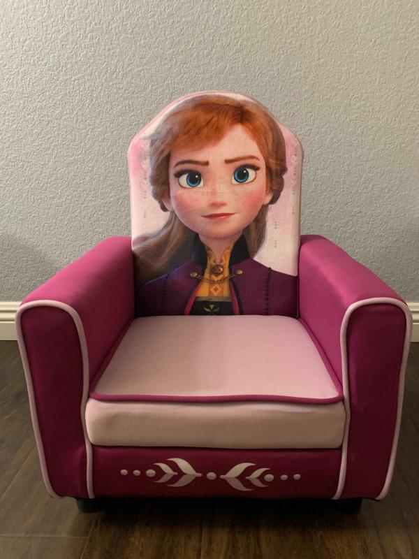Details about   Frozen 2 Kids chair Anna and Elsa Girls Seat Childrens Furniture Book Storage II 