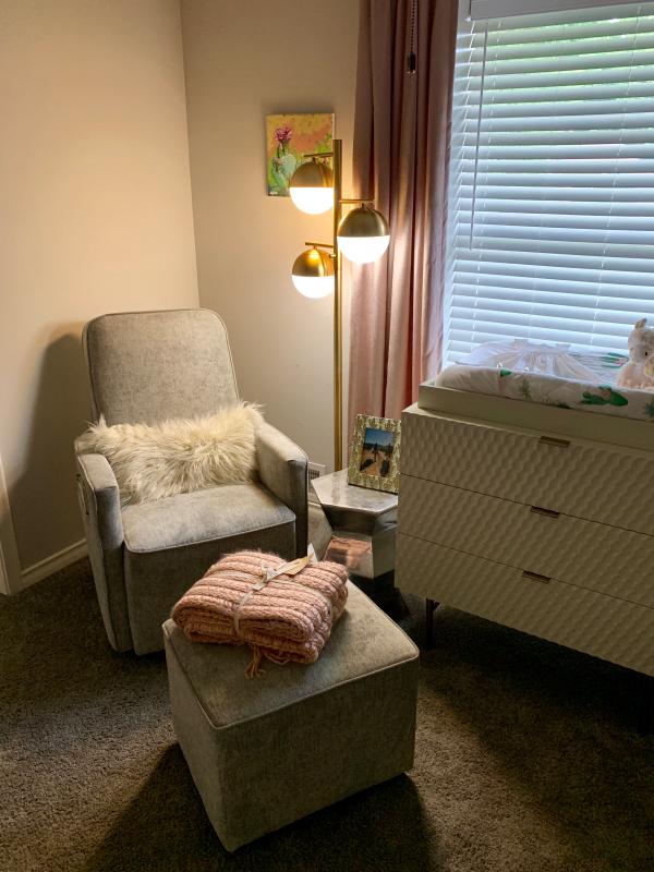 DaVinci® Sierra Swivel Glider with Gliding Ottoman Bed Bath & Beyond