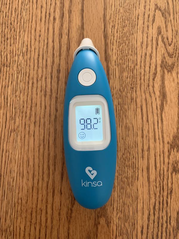 Kinsa Smart Ear Bluetooth Instant Read Thermometer with Family Health