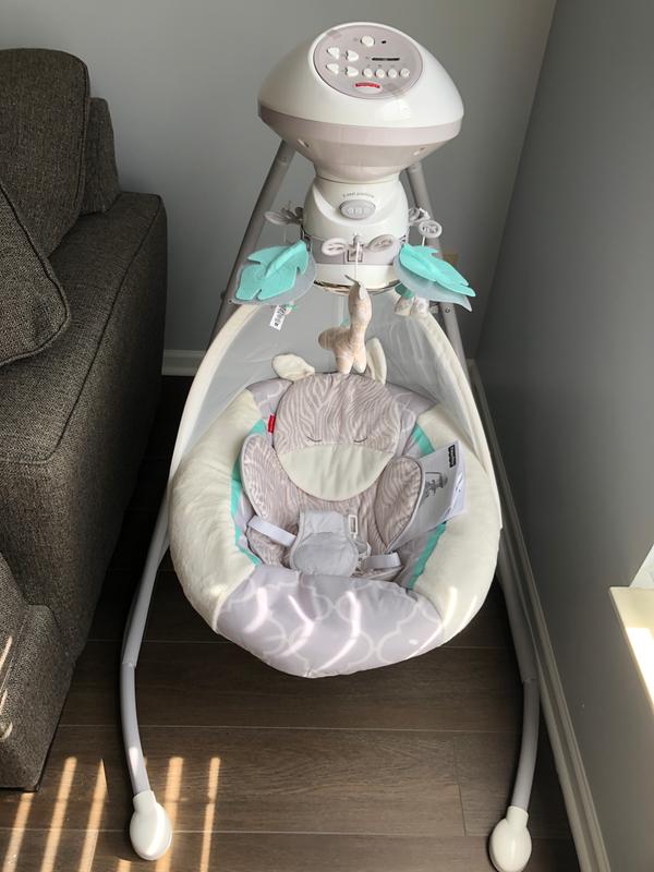 FisherPrice® Cradle 'n Swing in Safari Dreams buybuy BABY