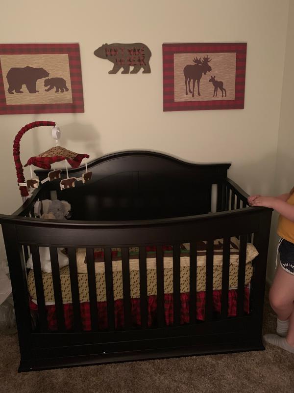 davinci meadow crib dark java