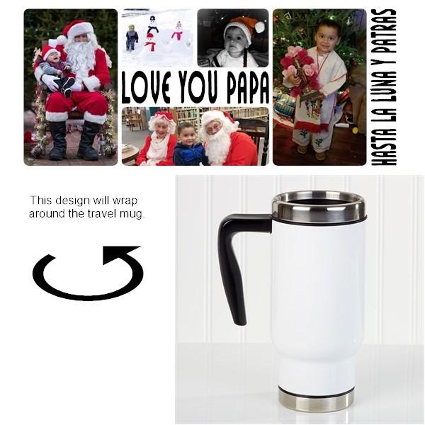 5 Photo Loving Message 14 oz. Commuter Travel Mug Bed Bath & Beyond