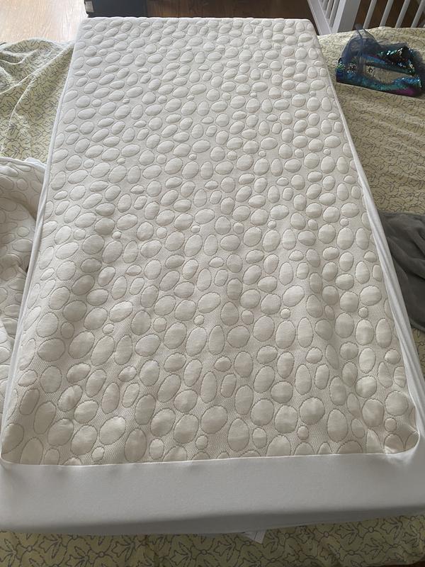 Dream Decor Pebbletex Quilted Organic Cotton Waterproof Mattress Pad 