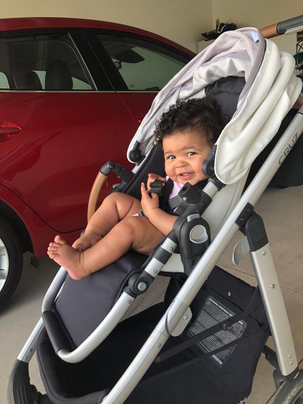 UPPAbaby® CRUZ 2018 Stroller with Leather Handles in Loic Bed Bath