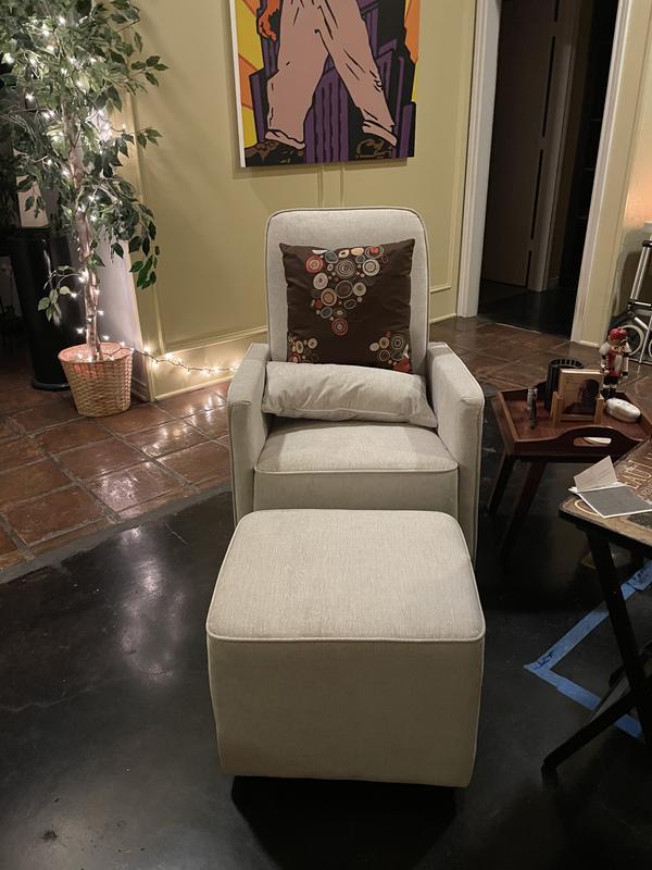 DaVinci® Sierra Swivel Glider with Gliding Ottoman Bed Bath & Beyond