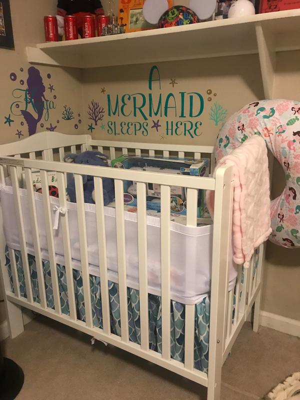 BreathableBaby® Mesh Crib Liner for Portable Cribs and Cradles buybuy