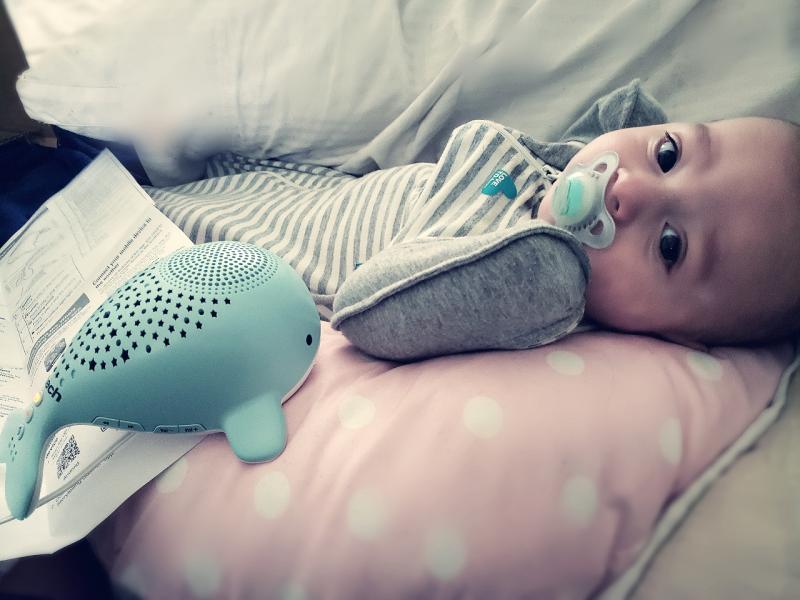 VTech Wyatt the Whale Storytelling Soother with Projection Night Light