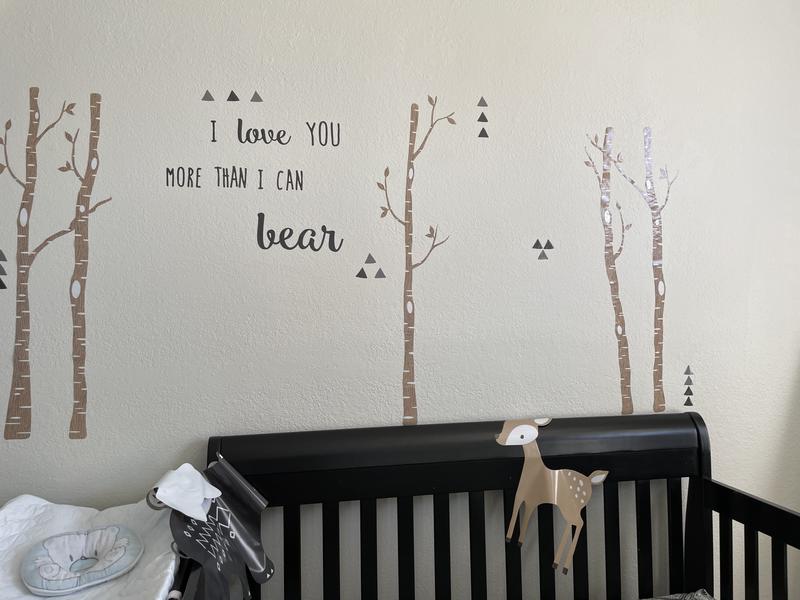 Levtex baby bailey store wall decals