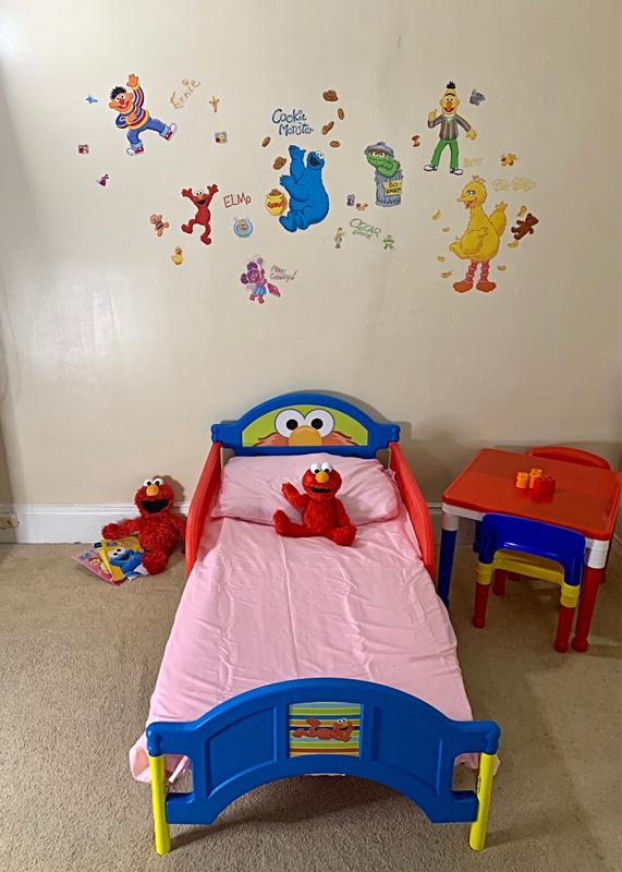 Customer Reviews Delta™ Sesame Street® Plastic Toddler Bed Bed Bath