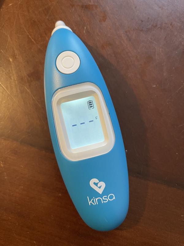Kinsa Smart Ear Bluetooth Instant Read Thermometer with Family Health