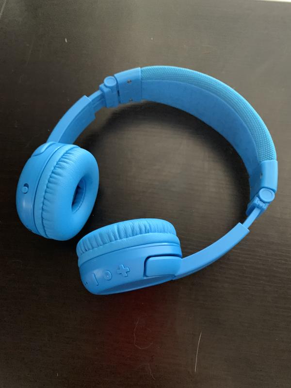  BuddyPhones Play+, Wireless Bluetooth Volume-Limiting Kids  Headphones, 20-Hours Battery Life, 3 Volume Settings, Voice Enhancing  StudyMode, Answer/Playback Button, BuddyLink Cable, Sun Yellow : Electronics