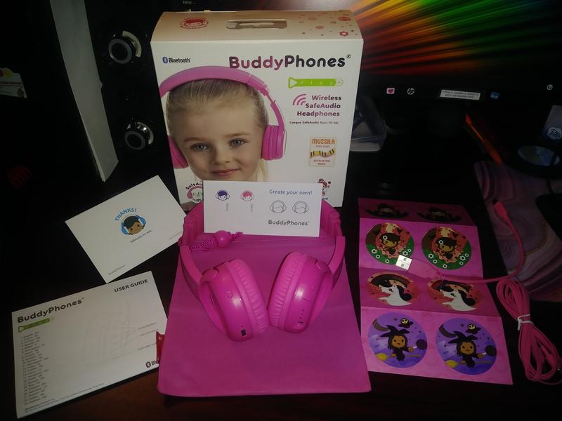 Wireless Bluetooth Kid s Headphones with StudyMode BuddyPhones Play