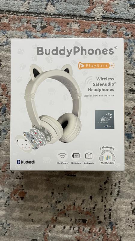 Fun Kid s Wireless Cat Animal Ear Headphones BuddyPhones PlayEars