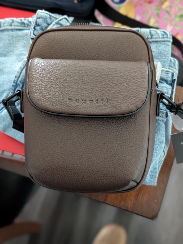 Customer photo for "Brown central crossbody"