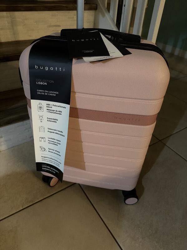 Customer photo for "Pink carry on"