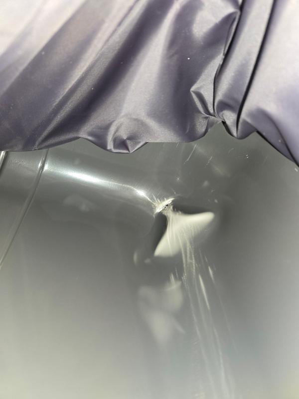 Customer photo for "First Trip already damaged"