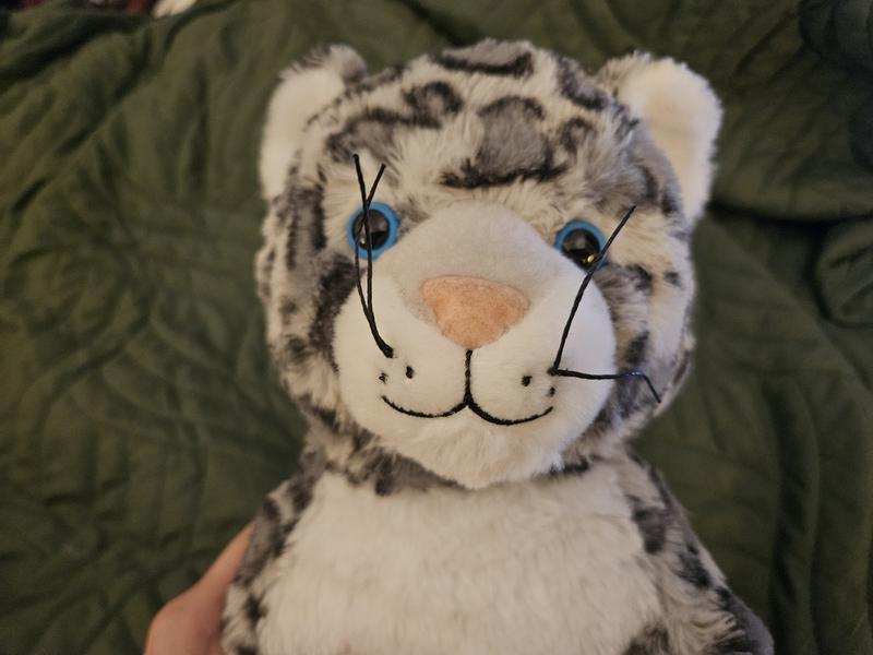 Build a Bear BAB World Wildlife Fund Snow Leopard store Plush 2006 VTG