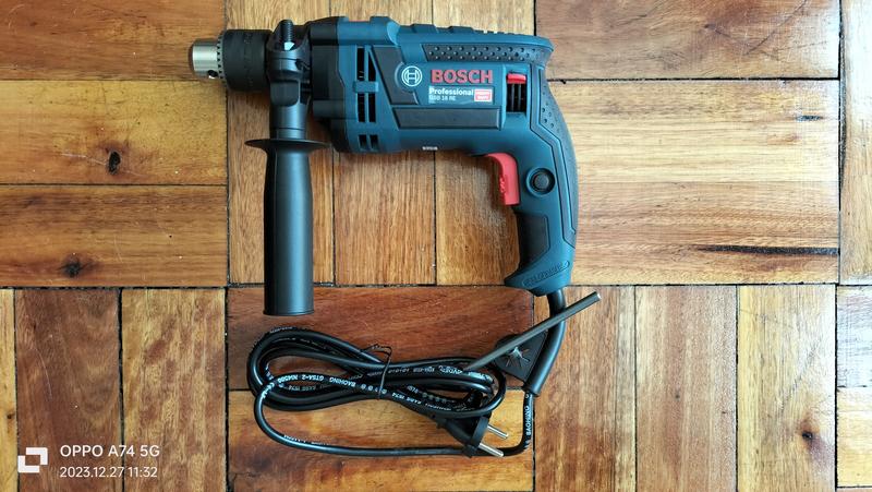 Bosch HAMMER DRILL GSB16REKLC 750W Axial & Radial Lock Handle, Fatigue-Free