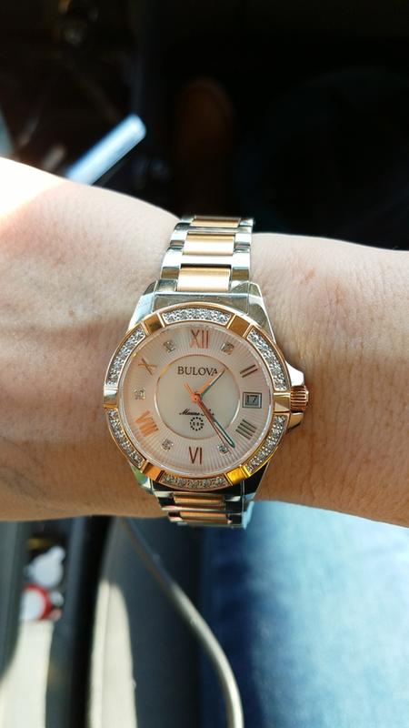 Bulova marine star diamond ladies watch new arrivals