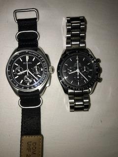 Bulova moon watch velcro on sale strap