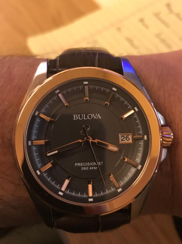 Bulova precisionist clearance leather