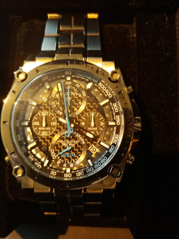 Bulova discount precisionist 98b229