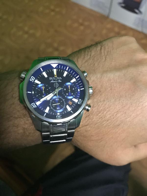 Bulova marine star online blue