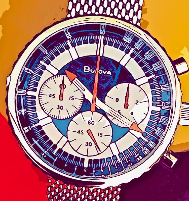 Bulova chronograph outlet c