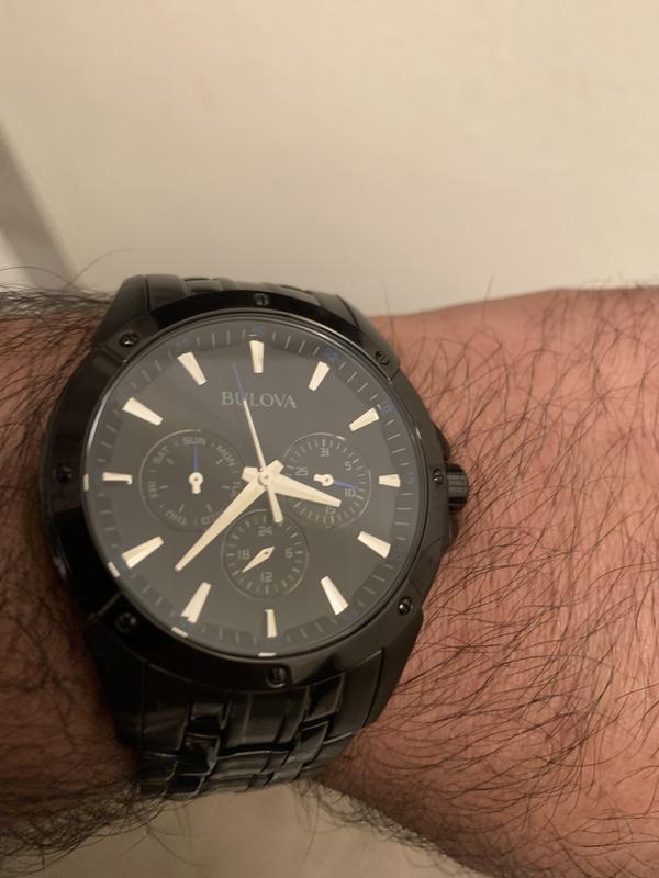 Black bulova online watch