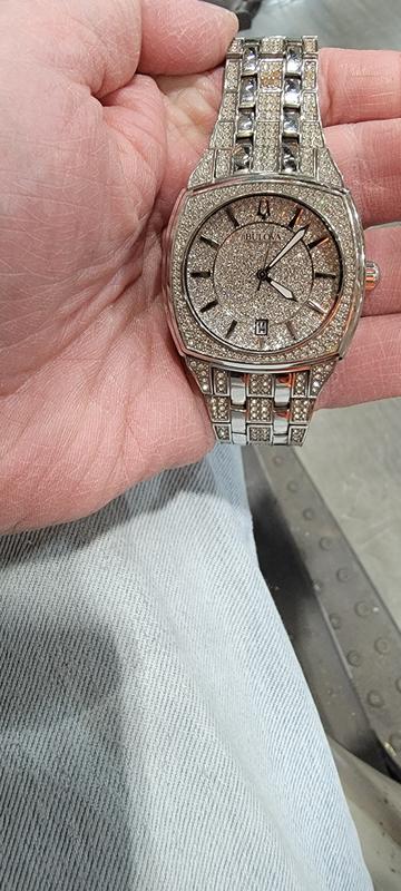 Bulova bling outlet watch