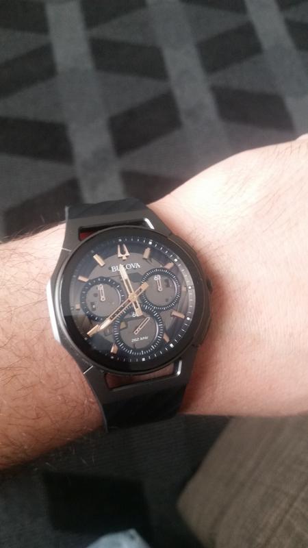 Bulova hot sale curved chronograph