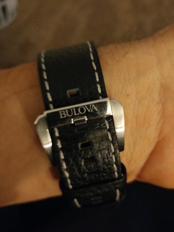 Bulova Icon Precisionist Men s Black Dial Stainless Steel Watch