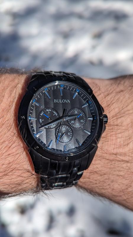 Black 2025 bulova watch