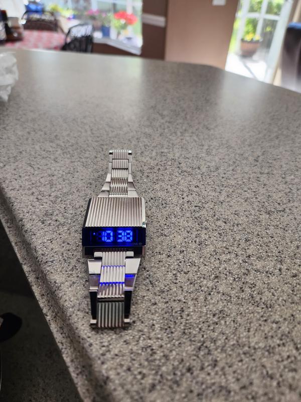 Bulova hot sale computron silver